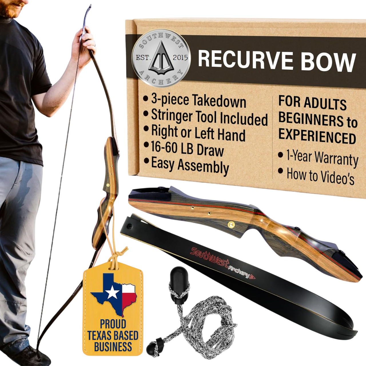 Spyder Takedown Recurve Bow